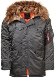 Bunda ALPHA INDUSTRIES N-3B VF 59 repl. grey
