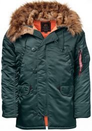 Bunda ALPHA INDUSTRIES N-3B VF 59 petrol