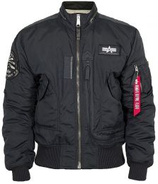 Bunda ALPHA INDUSTRIES ENGINE černá