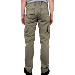 Kalhoty ALPHA INDUSTRIES AGENT šedočerná