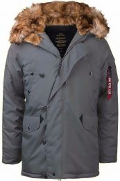 Bunda ALPHA INDUSTRIES EXPLORER repl.grey