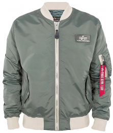 ALPHA INDUSTRIES Bunda MA-1 TTC vintage green