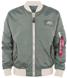 Bunda ALPHA INDUSTRIES MA-1 TTC vintage green