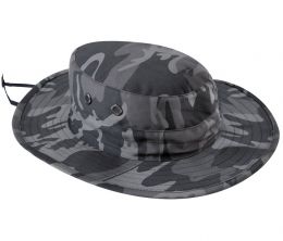 ROTHCO® Klobouk ROTHCO® BOONIE nastavitelný black camo