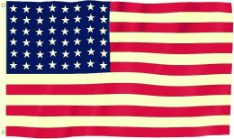Vlajka USA WWII 48 hvězd VINTAGE