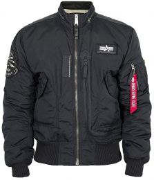 ALPHA INDUSTRIES Bunda ENGINE černá