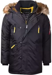 Bunda ALPHA INDUSTRIES PPS N-3B černá