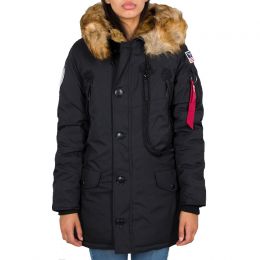 ALPHA INDUSTRIES Dámská bunda ALPHA INDUSTRIES POLAR wmn černá