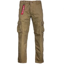 Kalhoty ALPHA INDUSTRIES JET oliva