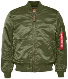 Bunda ALPHA INDUSTRIES MA-1 VF 59 tm.zelená