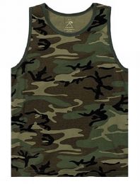 Tílko ROTHCO® woodland camo