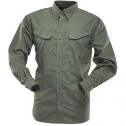 Košile TRU-SPEC® 24-7 FIELD dlouhý rukáv rip-stop zelená