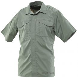 Košile TRU-SPEC® 24-7 UNIFORM krátký rukáv rip-stop zelená