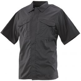 Košile TRU-SPEC® 24-7 UNIFORM krátký rukáv rip-stop černá