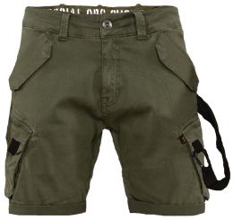 Kraťasy ALPHA INDUSTRIES SPECIAL OPS tm.zelená
