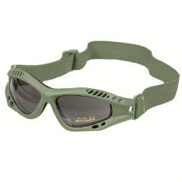Brýle taktické COMMANDO AIR kouřová skla zelená