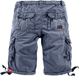 Kraťasy ALPHA INDUSTRIES JET iron grey