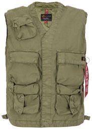 ALPHA INDUSTRIES Vesta ALPHA INDUSTRIES MILITARY VEST oliva