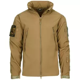 Bunda 101INC® TACTICAL SOFTSHELL coyote