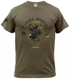 YAKUZA PREMIUM Tričko YAKUZA PREMIUM BITING RIOTS 3501 tm.oliva