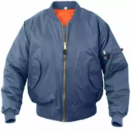 ROTHCO® Bunda ROTHCO® MA-1 FLIGHT JACKET navy blue