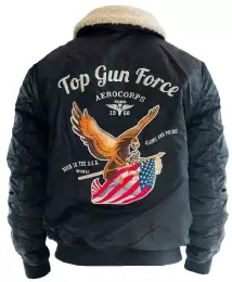 TOP GUN® Bunda TOP GUN® FORCE CWU-45 černá