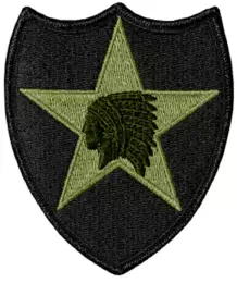 Nášivka 2ND INFANTRY DIVISION velká