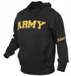 ROTHCO® Mikina s kapucí ROTHCO® ARMY černá