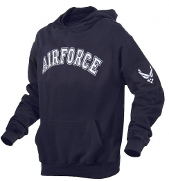 ROTHCO® Mikina s kapucí ROTHCO® AIR FORCE modrá