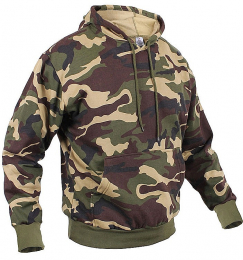 ROTHCO® Mikina s kapucí ROTHCO® woodland camo
