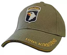 Čepice 101ST AIRBORNE DIVISION zelená