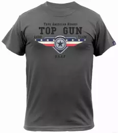 TOP GUN® Tričko TOP GUN® AERO TEAM antracit