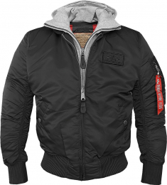 ALPHA INDUSTRIES Bunda MA-1 D-TEC černá