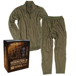 TEESAR® Funkční prádlo komplet ECWCS LEVEL 2 oliva