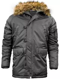 MIL-TEC® Bunda N-3B PARKA černá