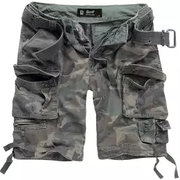 BRANDIT Kraťasy SAVAGE VINTAGE woodland camo