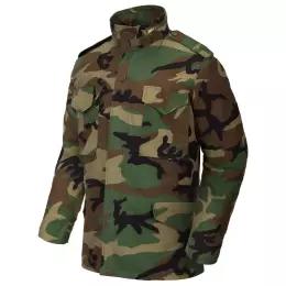 HELIKON-TEX® Bunda M-65 s vložkou woodland camo