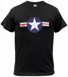 FOSTEX® Tričko USAF WWII černá