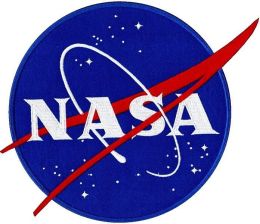 Nášivka NASA velká barevná velcro
